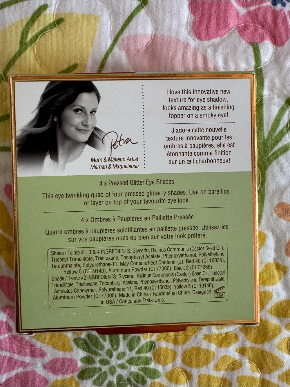 New pixi by Petra pressed glitter quad eyeshadows - Picture 2 of 2